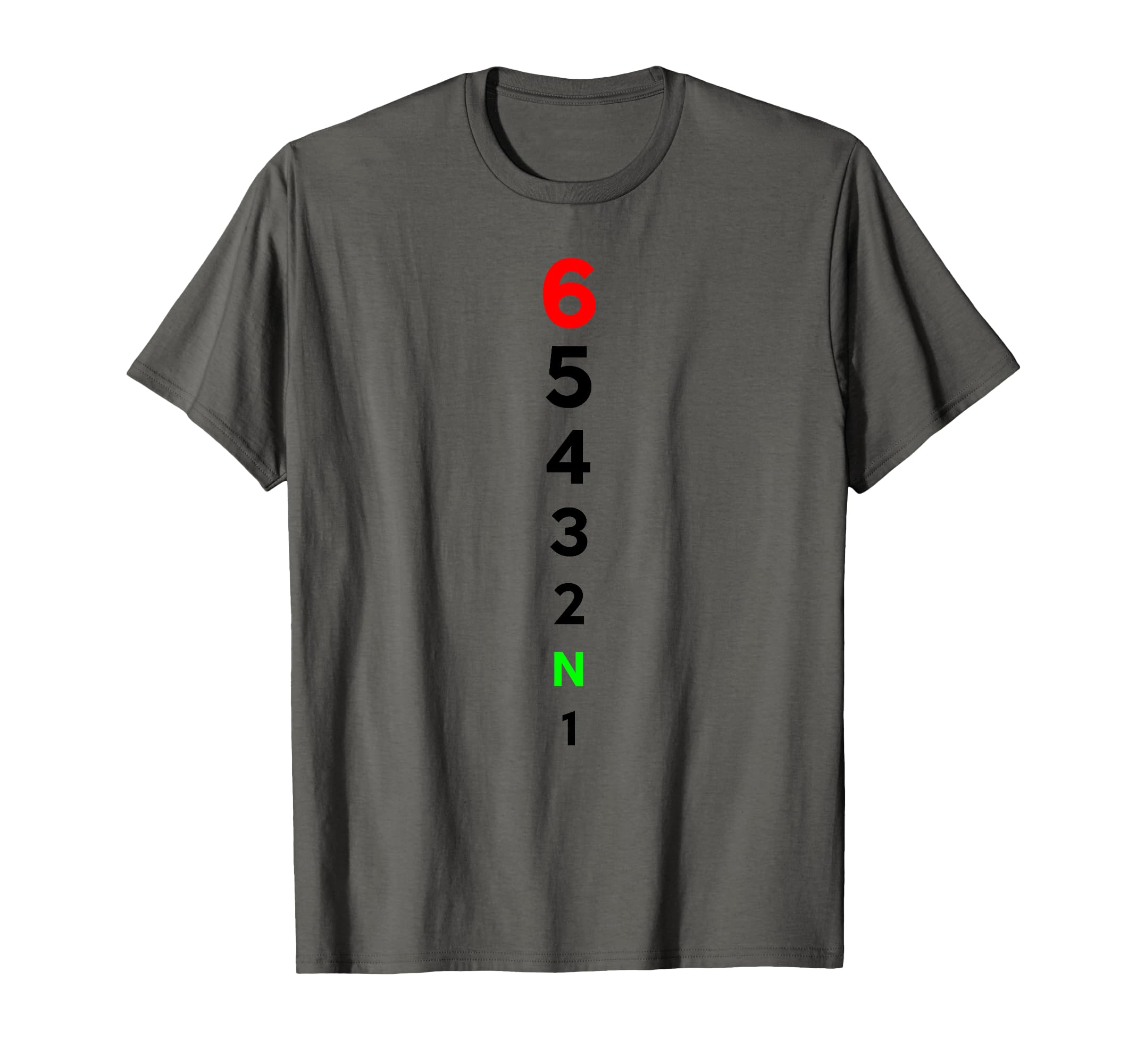6 Up 1 Down 65432N1 Very Funny Gifts T-Shirt - Novelty Apparel Men Women - T-Shirt, Sweatshirt, Hoodie
