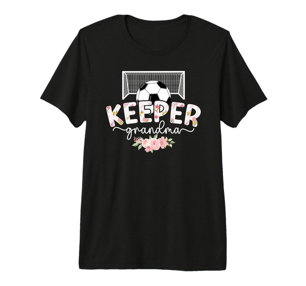 Soccer Keeper Grandma Soccer Goalie T-Shirt - Custom Art Print Men Women - T-Shirt, Sweatshirt, Hoodie