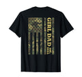 Back Camo American Flag Camouflage T-Shirt - Custom Art Print for Adults - T-Shirt, Sweatshirt, Hoodie