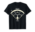Sarcastic Baseball Dad Funny Baseball T-Shirt - Custom Art Print Men Women - T-Shirt, Sweatshirt, Hoodie