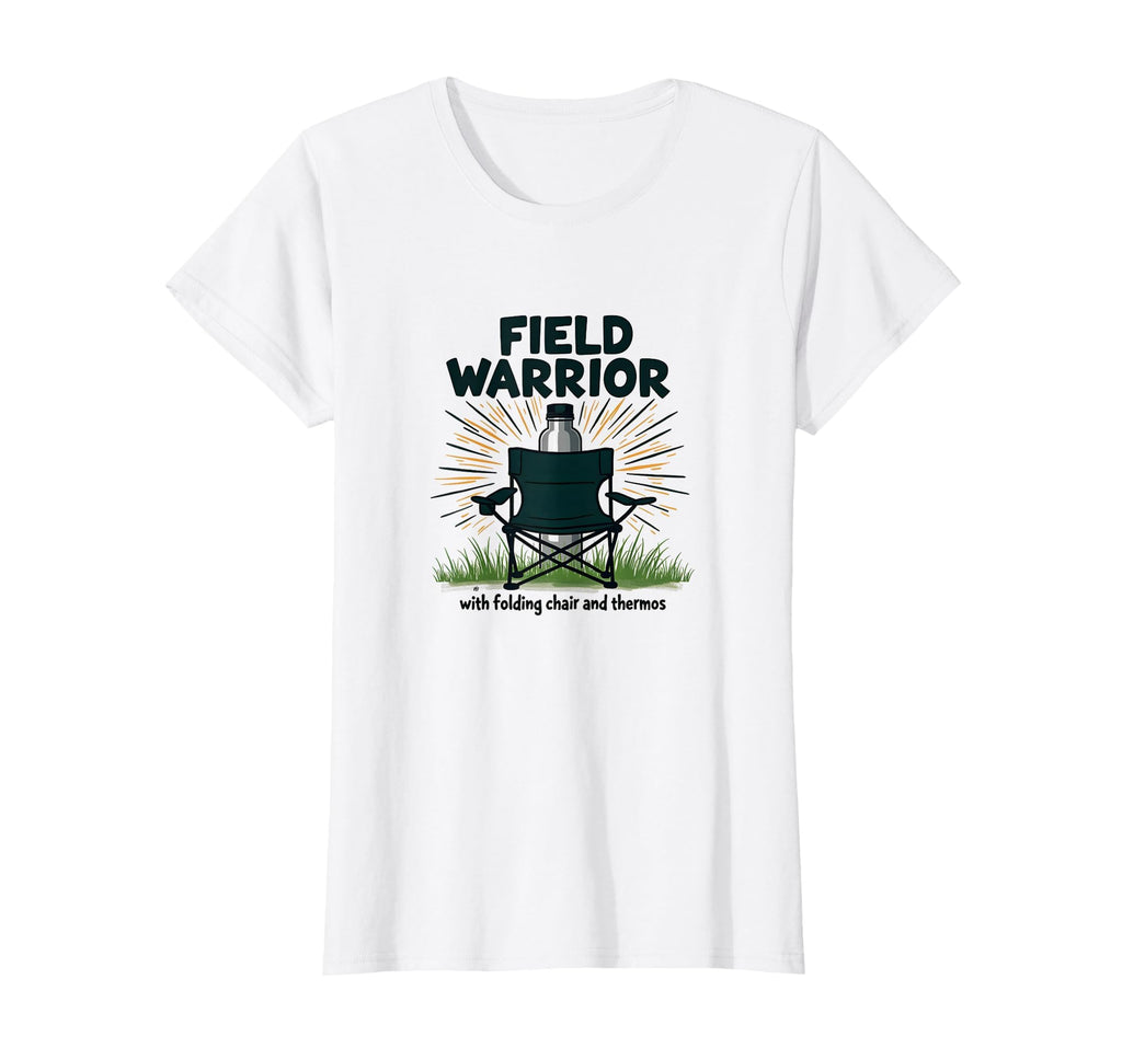 Soccer Mom Field Warrior Chair T-Shirt - Casual Everyday Wear Unisex - T-Shirt, Sweatshirt, Hoodie