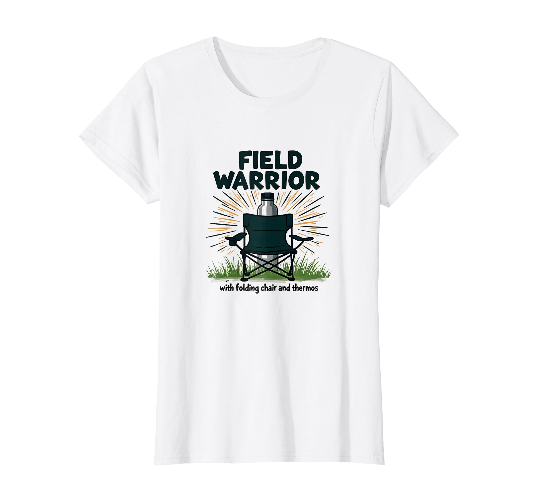 Soccer Mom Field Warrior Chair T-Shirt - Casual Everyday Wear Unisex - T-Shirt, Sweatshirt, Hoodie