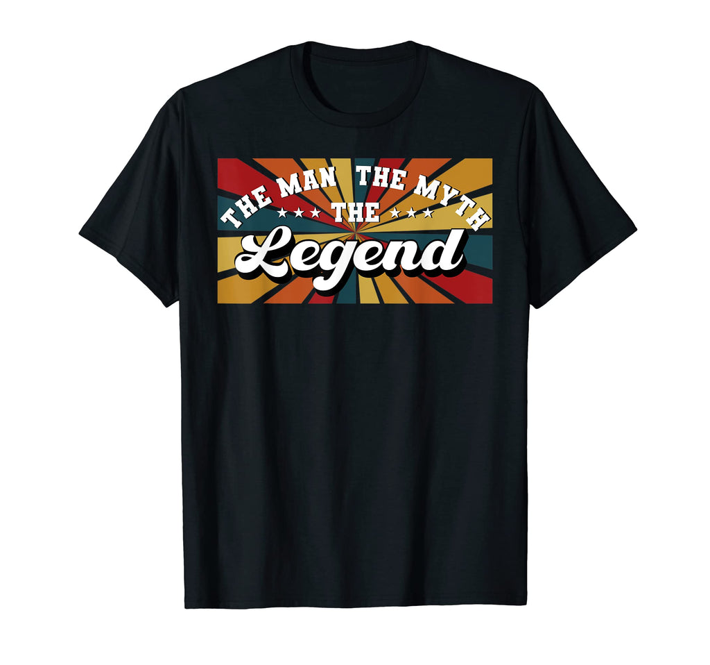 Dad Daddy Myth Legend T-Shirt - Custom Art Print Unisex - T-Shirt, Sweatshirt, Hoodie