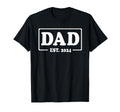 Dad Est 2024 T-Shirt - Casual Everyday Wear for Adults - T-Shirt, Sweatshirt, Hoodie