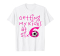 Awesome 6Th Soccer Kicks Birthday T-Shirt - Fun Novelty Design for Adults - T-Shirt, Sweatshirt, Hoodie