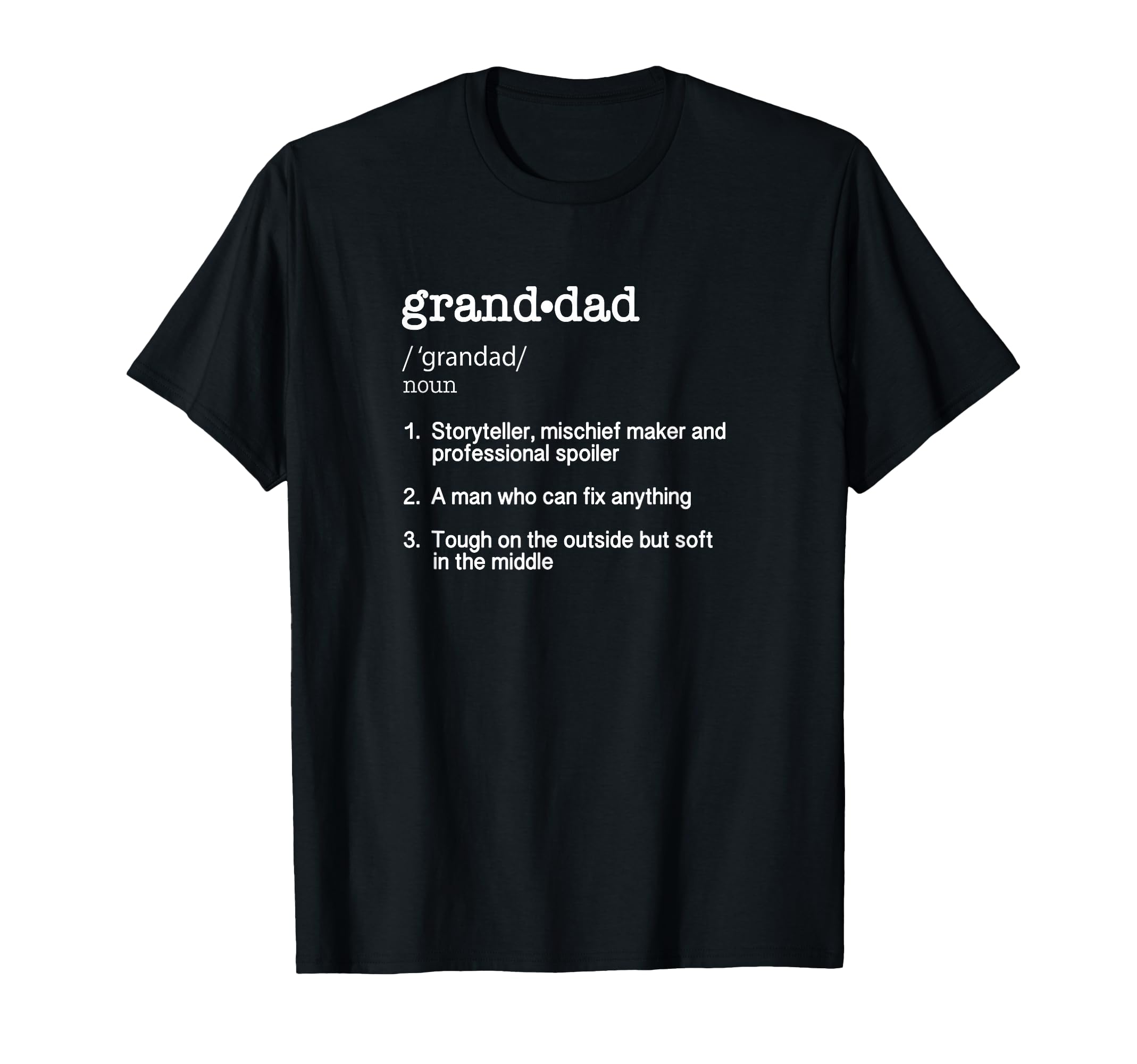 Granddad Definition Funny T-Shirt - Fun Novelty Design for Adults - T-Shirt, Sweatshirt, Hoodie