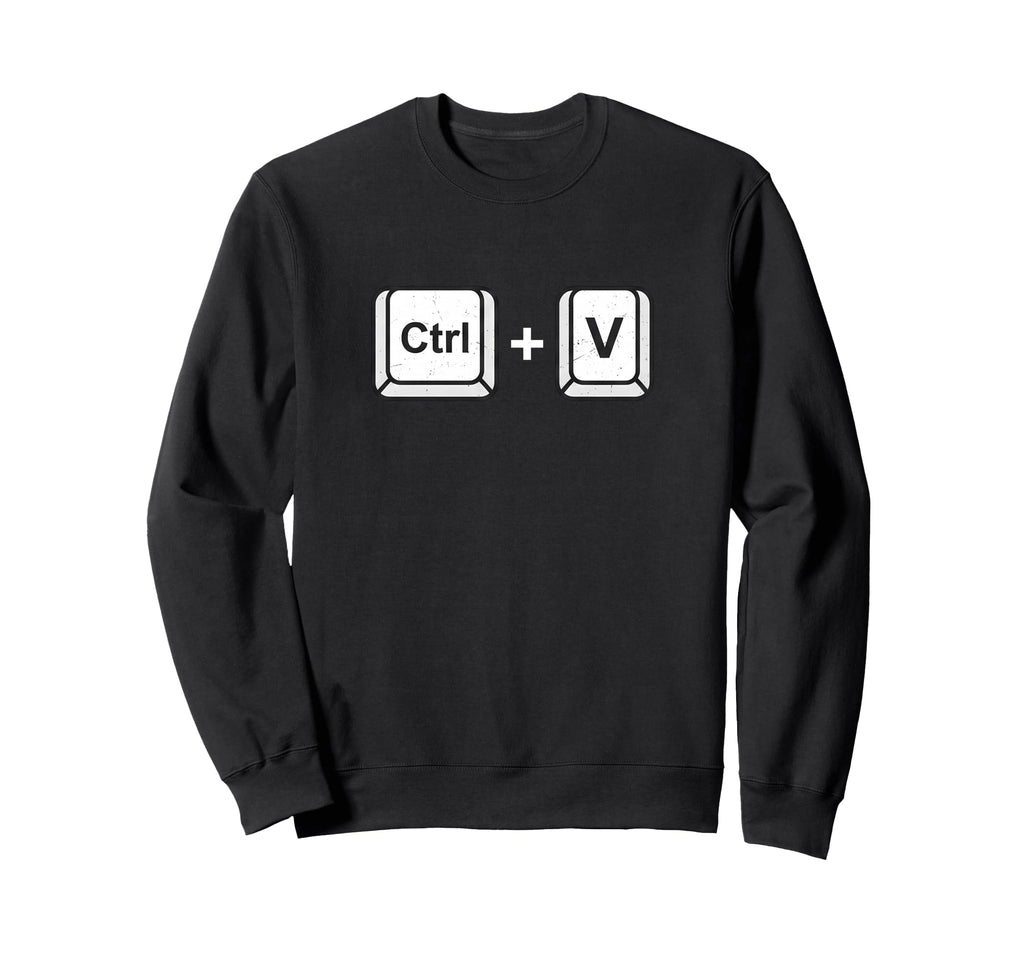 Copy Paste Matching Outfit Dad Sweatshirt - Aesthetic Graphic for Adults - T-Shirt, Sweatshirt, Hoodie