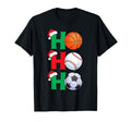 Ho Ho Ho Sports Basketball Baseball T-Shirt - Streetwear Style for Adults - T-Shirt, Sweatshirt, Hoodie