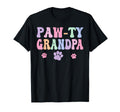 Lets Pawty Grandpa Puppy Dog Birthday T-Shirt - Trendy Graphic Men Women - T-Shirt, Sweatshirt, Hoodie
