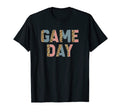 Game Day Half Leopard Sports Soccer T-Shirt - Unique Graphic Men Women - T-Shirt, Sweatshirt, Hoodie