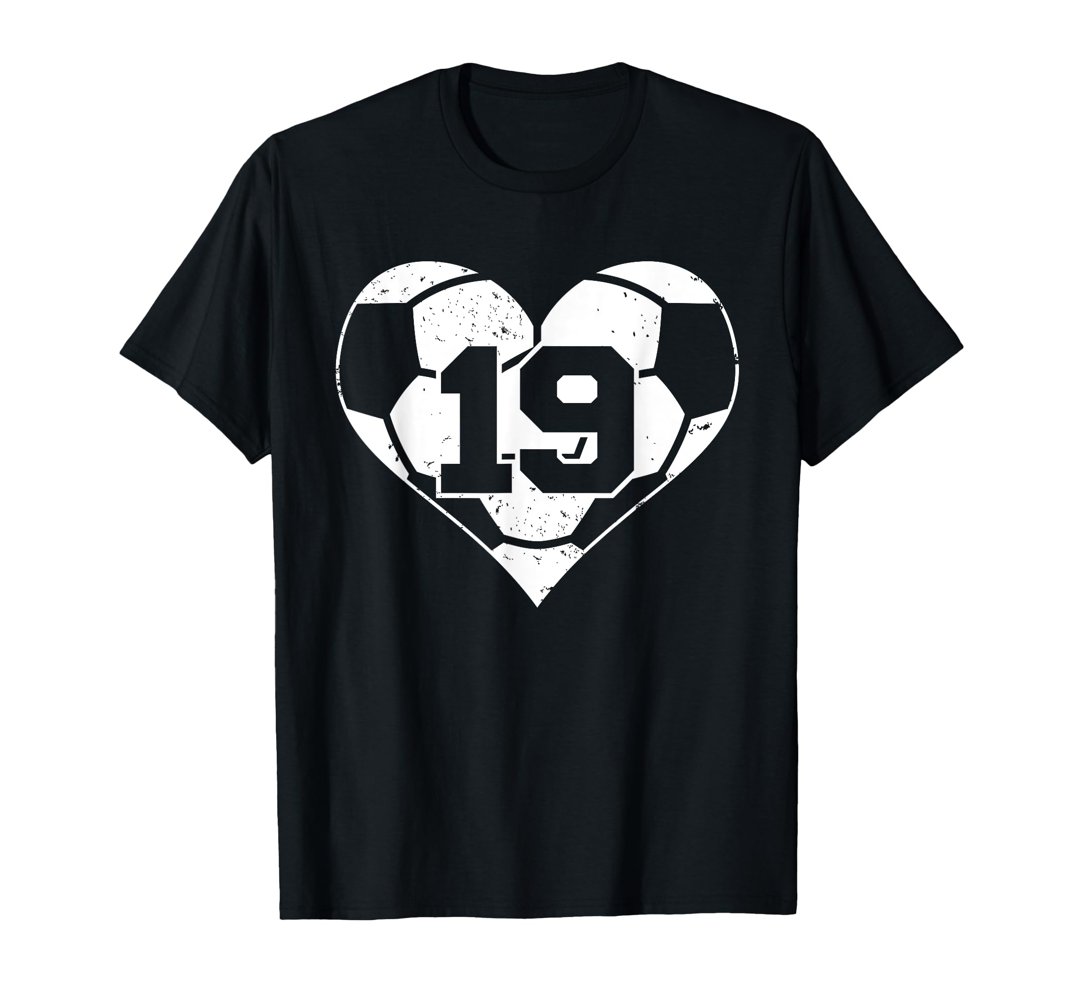 Soccer Number 19 Jersey Funny Soccer T-Shirt - Unique Graphic for Adults - T-Shirt, Sweatshirt, Hoodie