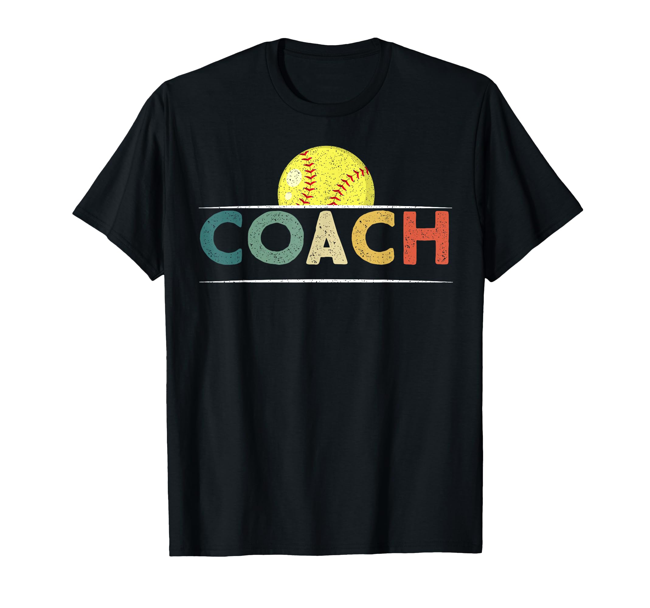 Softball Coach Gifts Funny Ball Coaching T-Shirt - Aesthetic Graphic Unisex - T-Shirt, Sweatshirt, Hoodie