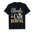 Abuelo Mr Onederful 1St Birthday First T-Shirt - Custom Art Print Unisex - T-Shirt, Sweatshirt, Hoodie