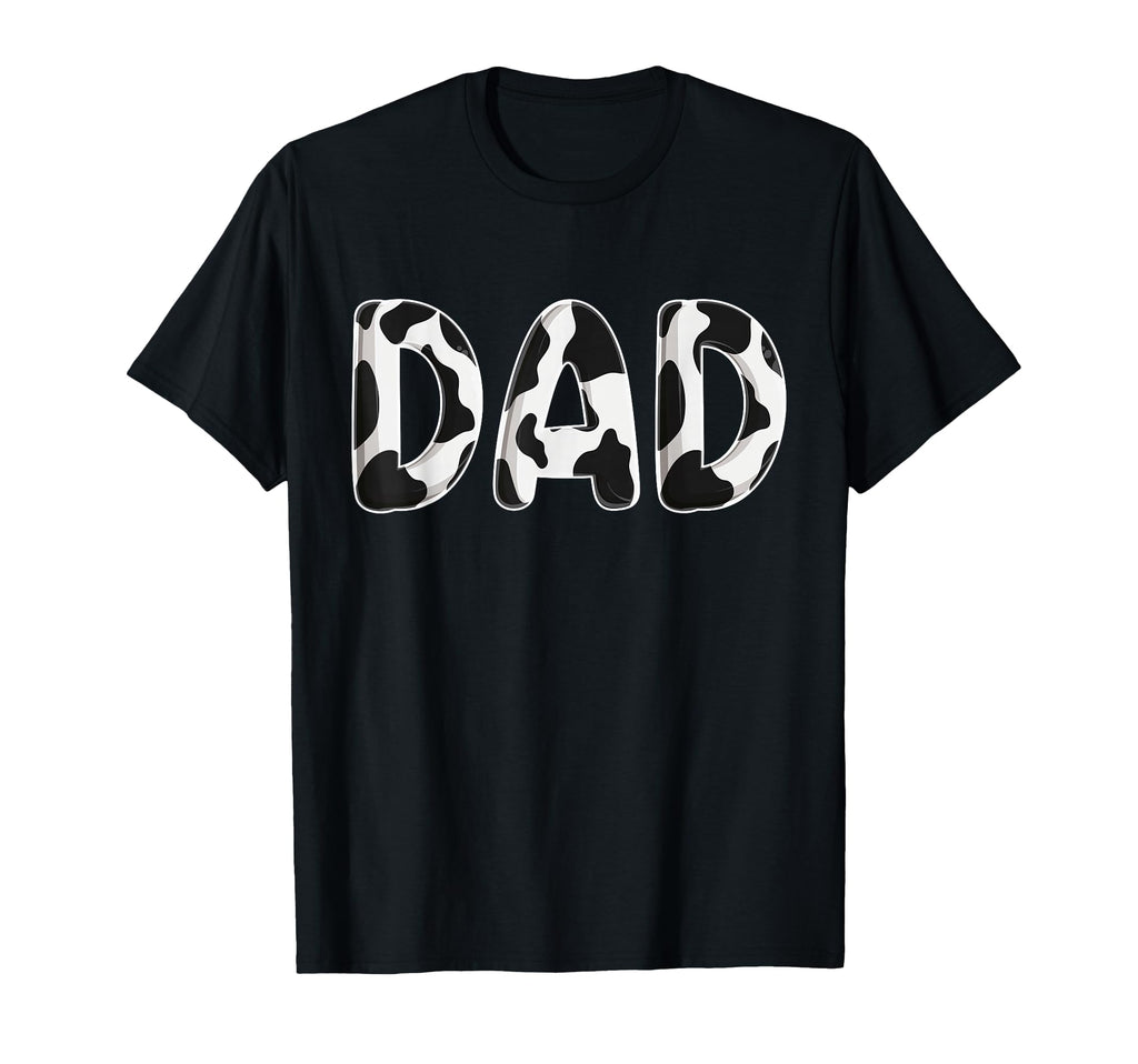 Cow Dad Birthday Family Matching T-Shirt - Novelty Apparel Men Women - T-Shirt, Sweatshirt, Hoodie