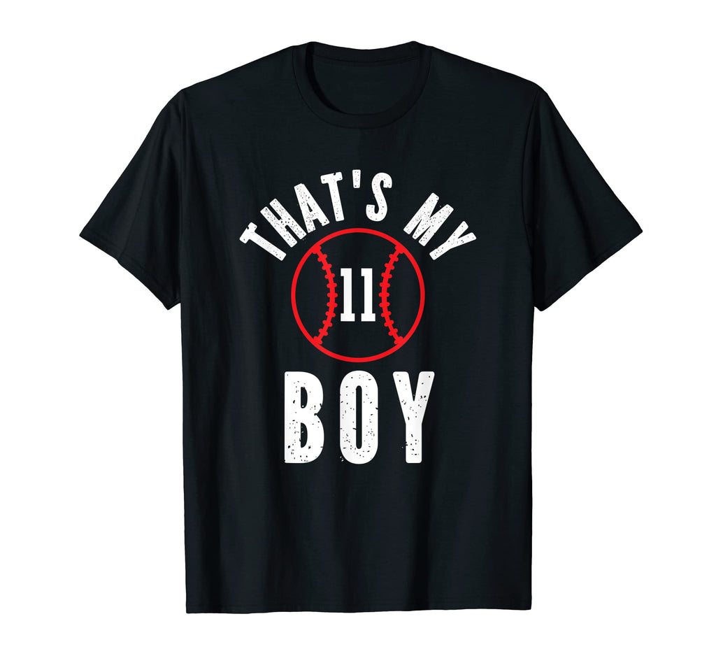 Thats My Jersey Number 11 Baseball Mom Dad T-Shirt - Graphic Print Unisex - T-Shirt, Sweatshirt, Hoodie