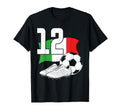 12 Soccer Birthday Gift Soccer Fan Sports T-Shirt - Trendy Graphic Unisex - T-Shirt, Sweatshirt, Hoodie
