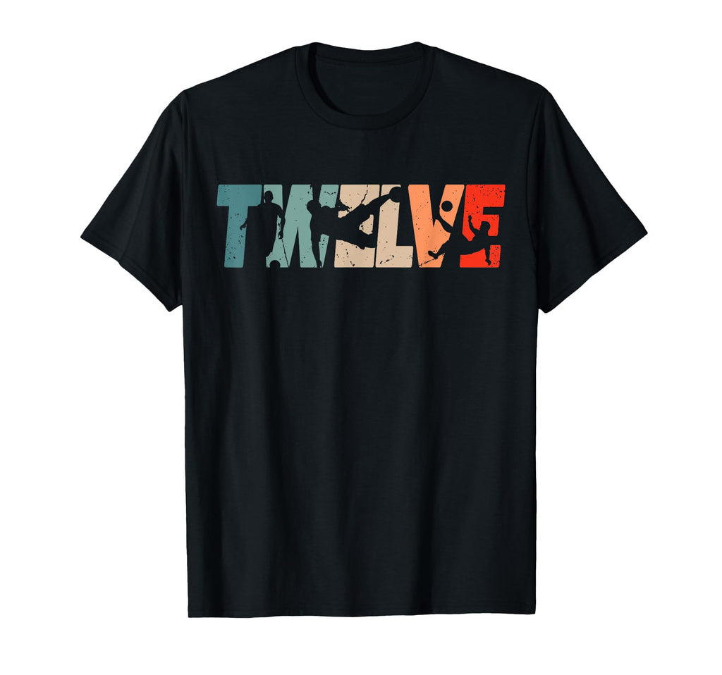 12Th Birthday Soccer 12 Years Old T-Shirt - Novelty Apparel Men Women - T-Shirt, Sweatshirt, Hoodie