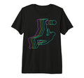 Colorful Outline Funny Soccer T-Shirt - Casual Everyday Wear Men Women - T-Shirt, Sweatshirt, Hoodie