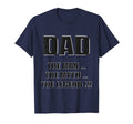 Mens Dad Myth Legend T-Shirt - Novelty Apparel for Adults - T-Shirt, Sweatshirt, Hoodie