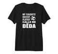 Mens My Favorite Soccer Player Calls T-Shirt - Trendy Graphic for Adults - T-Shirt, Sweatshirt, Hoodie
