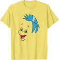 The Little Mermaid Flounder Big Face - Adult & Kids T-Shirts, Sweatshirts & Hoodies apparel design preview 1