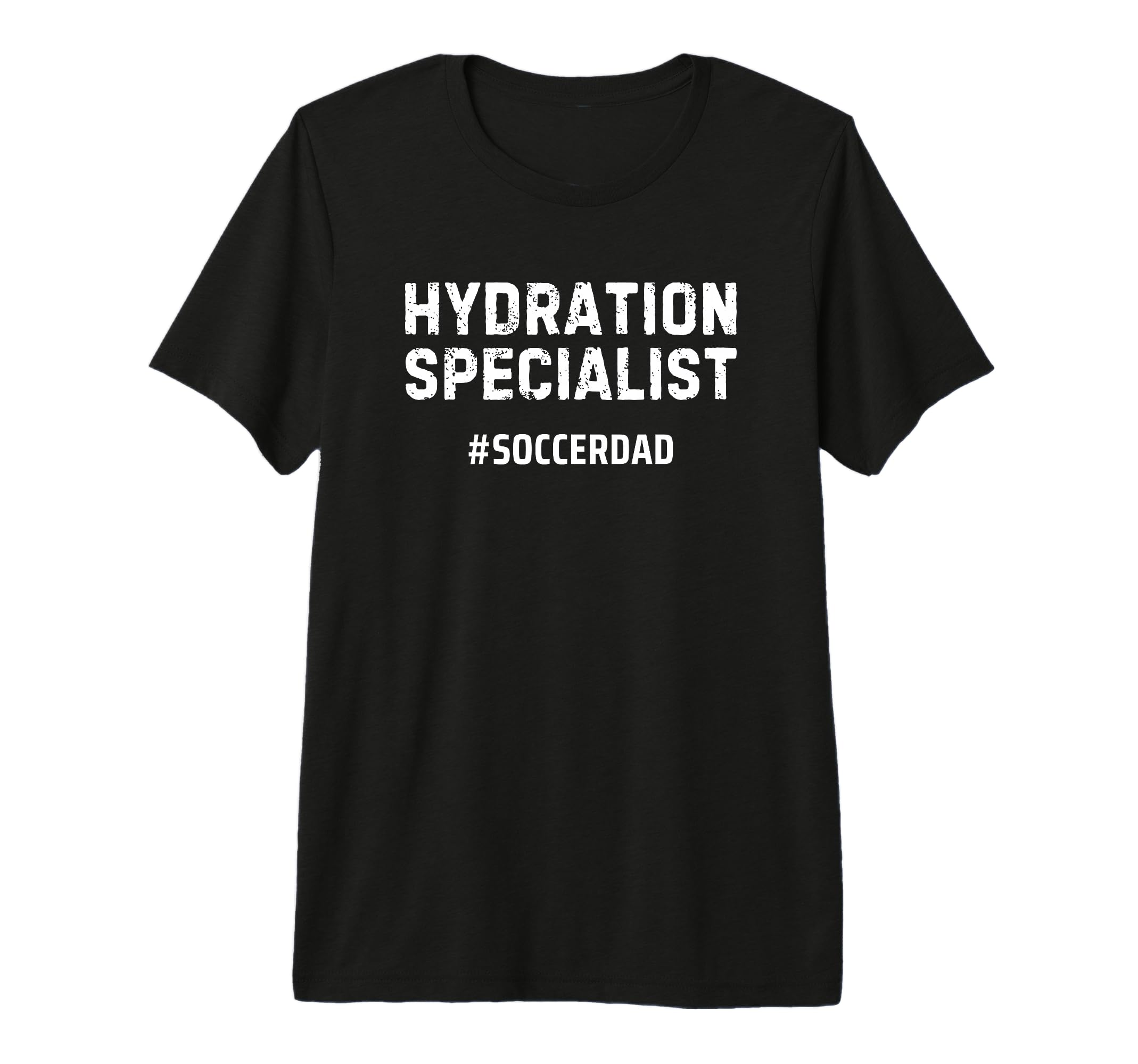 Mens Hydration Specialist Soccer Dad Tri T-Shirt - Minimalist Print Unisex - T-Shirt, Sweatshirt, Hoodie