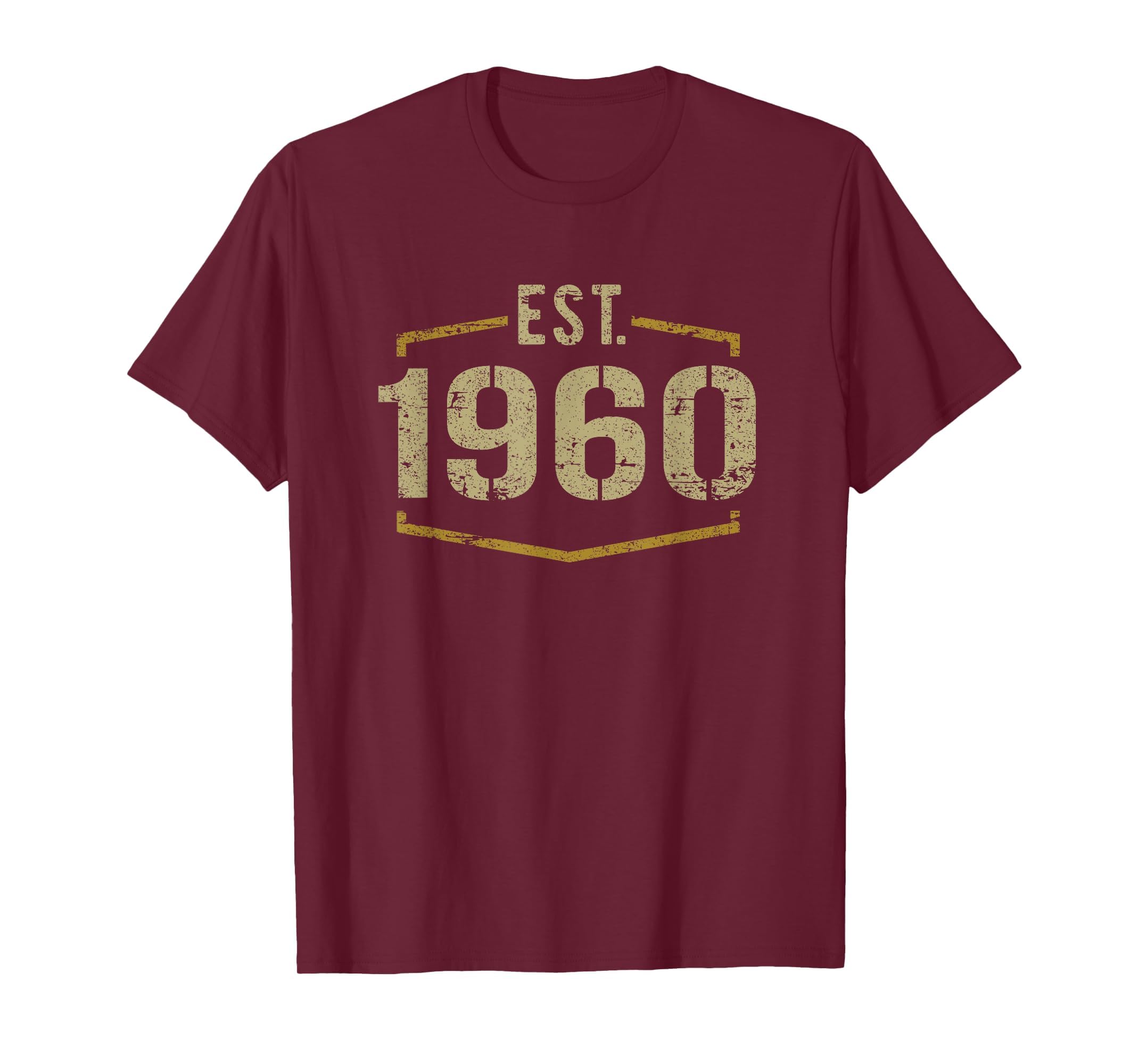 Est 1960 Established 1960 Birthday T-Shirt - Unique Graphic for Adults - T-Shirt, Sweatshirt, Hoodie