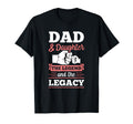 Dad And Daughter Legend And Legacy T-Shirt - Aesthetic Graphic for Adults - T-Shirt, Sweatshirt, Hoodie