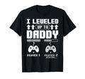 Leveled Up To Daddy Promoted To Dad T-Shirt - Streetwear Style for Adults - T-Shirt, Sweatshirt, Hoodie