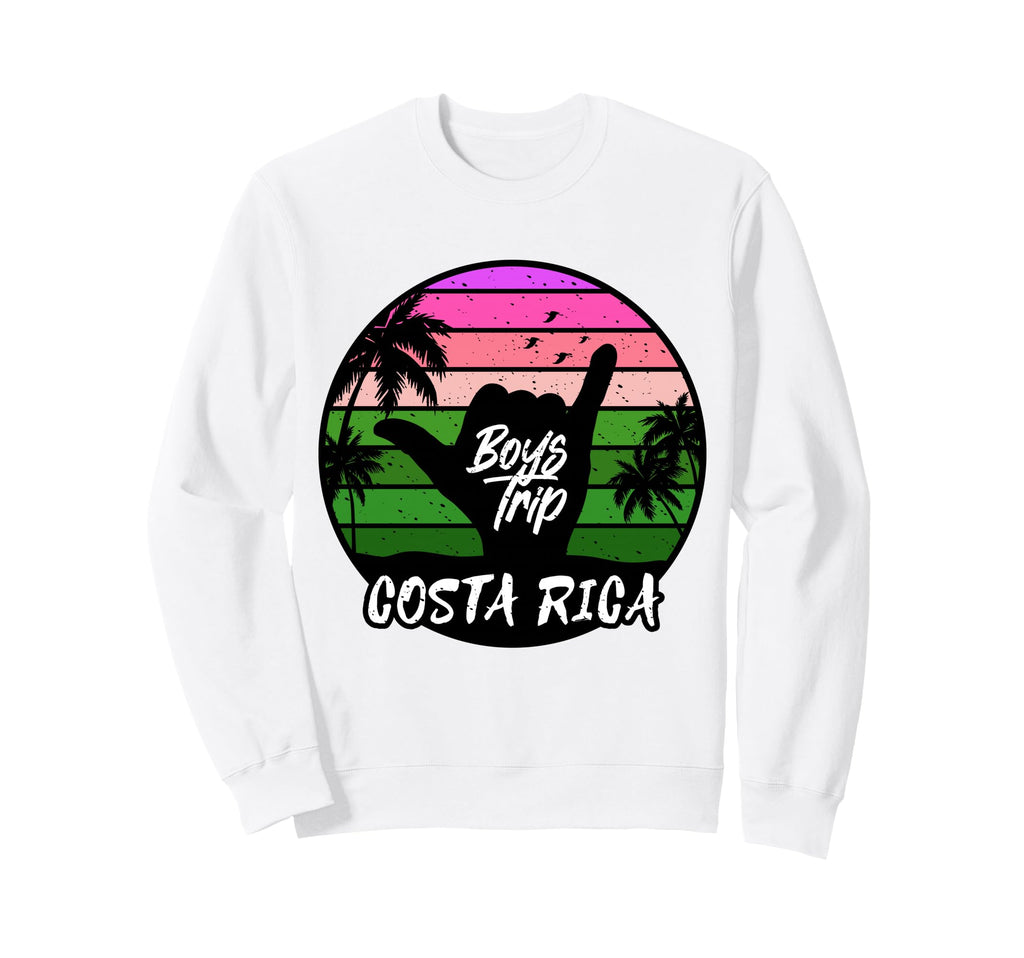 Costa Rica Guys Trip Matching Sweatshirt - Unique Graphic Unisex - T-Shirt, Sweatshirt, Hoodie