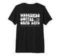 Weekends Coffee Game Day Soccer Game Day T-Shirt - Graphic Print Unisex - T-Shirt, Sweatshirt, Hoodie