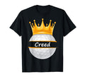 Novelty Golf Personalized Name Creed T-Shirt - Novelty Apparel for Adults - T-Shirt, Sweatshirt, Hoodie