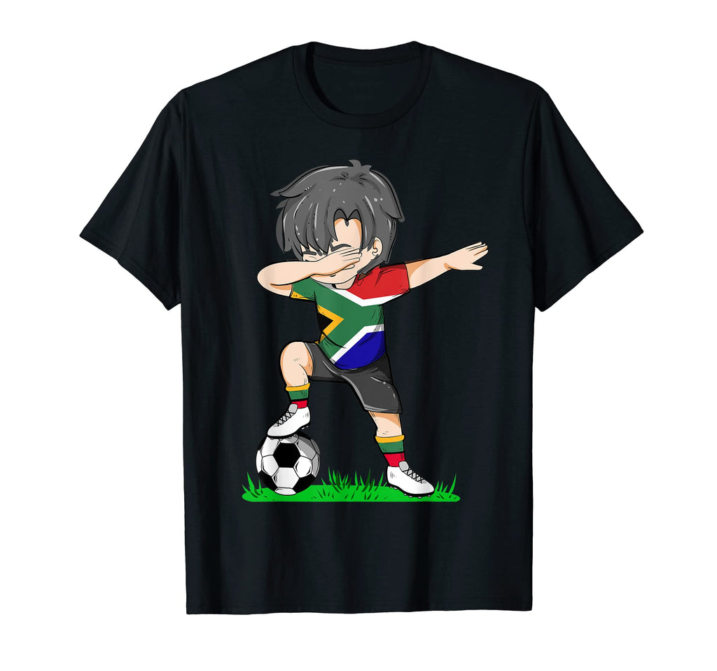 Soccer South Africa Jersey Flag T-Shirt - Custom Art Print Men Women - T-Shirt, Sweatshirt, Hoodie