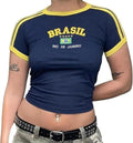 Vintage Graphic Baby for Women Brazil Y2k Tops Crop - Adult & Kids T-Shirts, Sweatshirts & Hoodies apparel design preview 1
