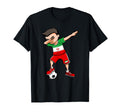 Dabbing Soccer Iran Football Fans T-Shirt - Custom Art Print Men Women - T-Shirt, Sweatshirt, Hoodie