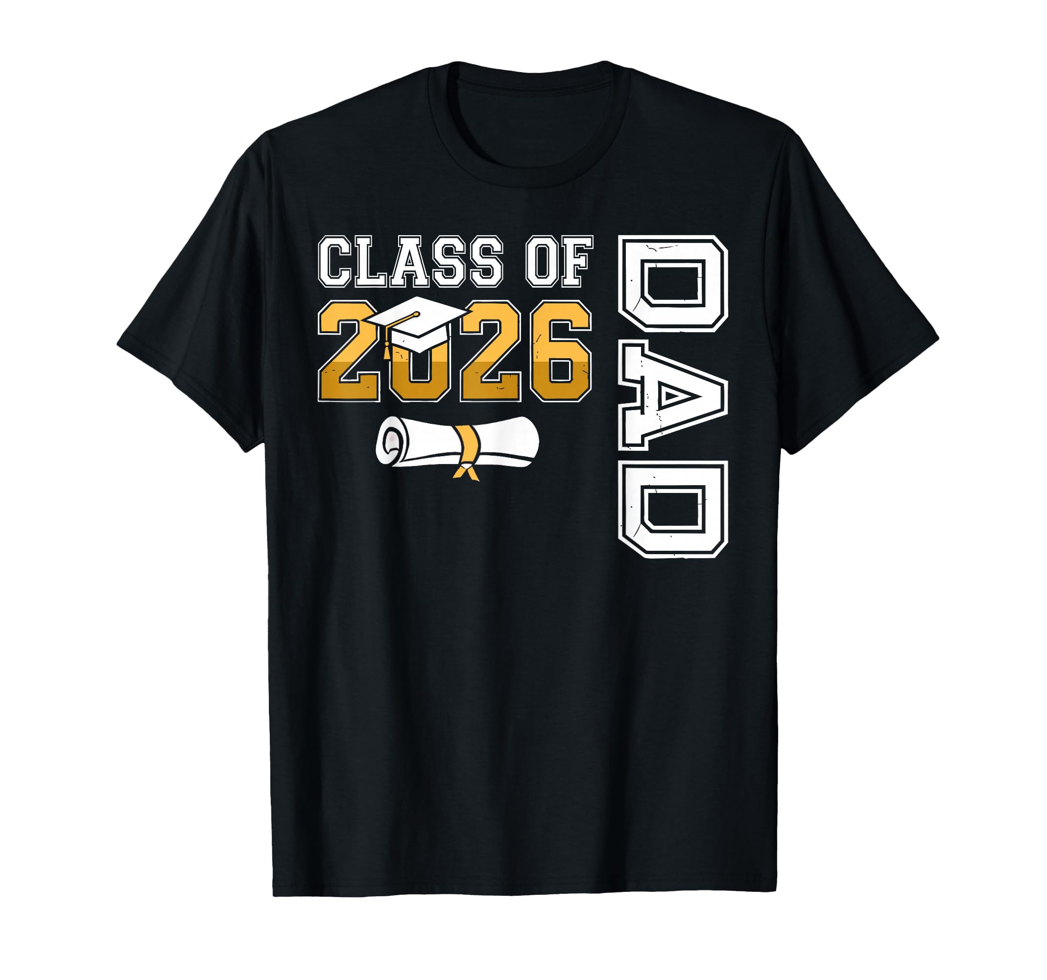 Dad Senior 2026 Proud Dad Class 2026 T-Shirt - Trendy Graphic for Adults - T-Shirt, Sweatshirt, Hoodie