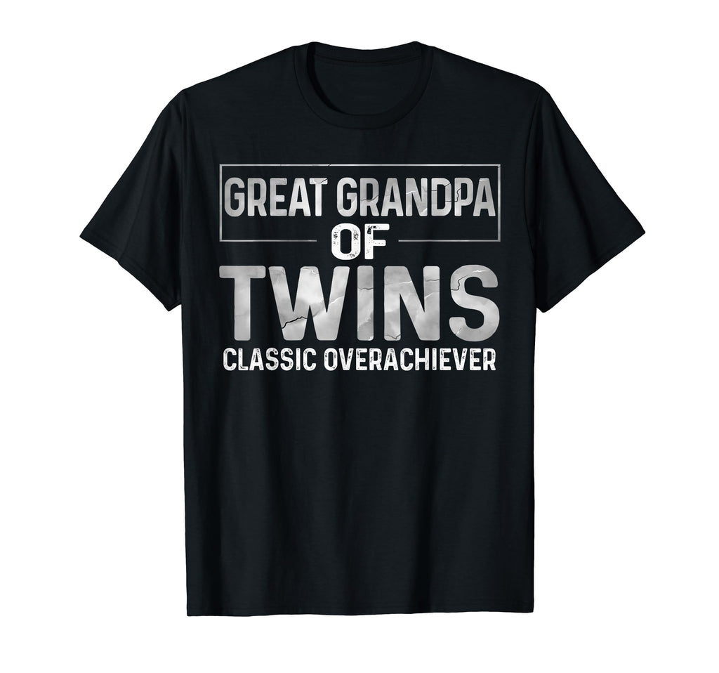 Mens Great Grandpa Twins T-Shirt - Custom Art Print for Adults - T-Shirt, Sweatshirt, Hoodie