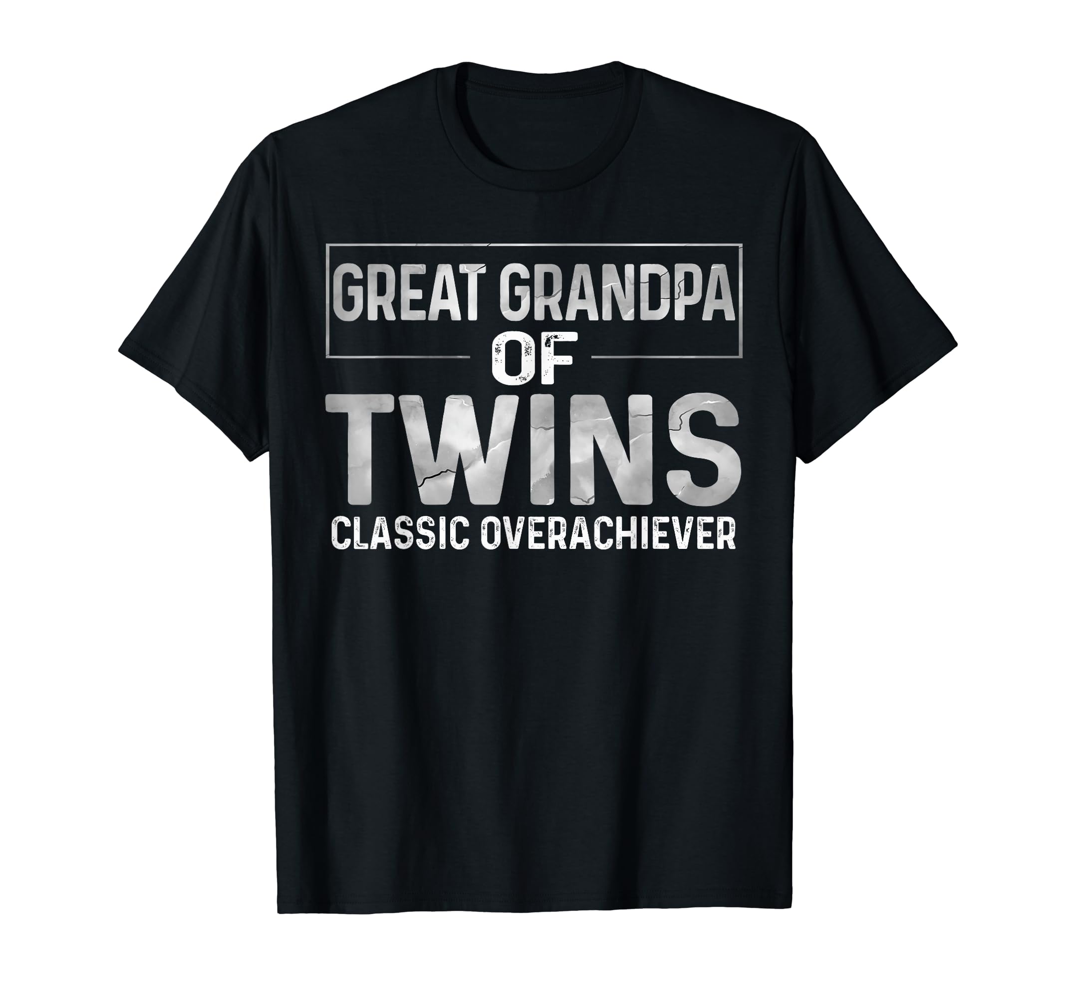 Mens Great Grandpa Twins T-Shirt - Custom Art Print for Adults - T-Shirt, Sweatshirt, Hoodie