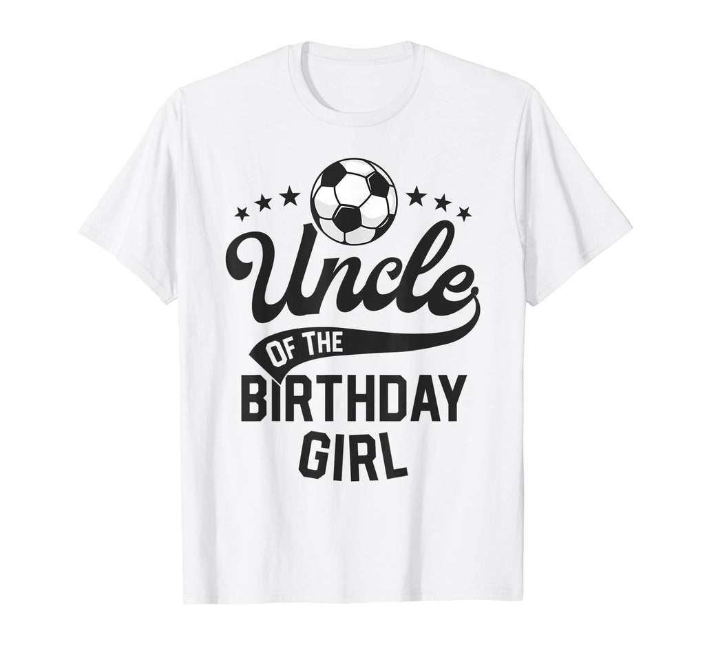 Uncle Birthday Soccer Themed Party T-Shirt - Trendy Graphic Men Women - T-Shirt, Sweatshirt, Hoodie