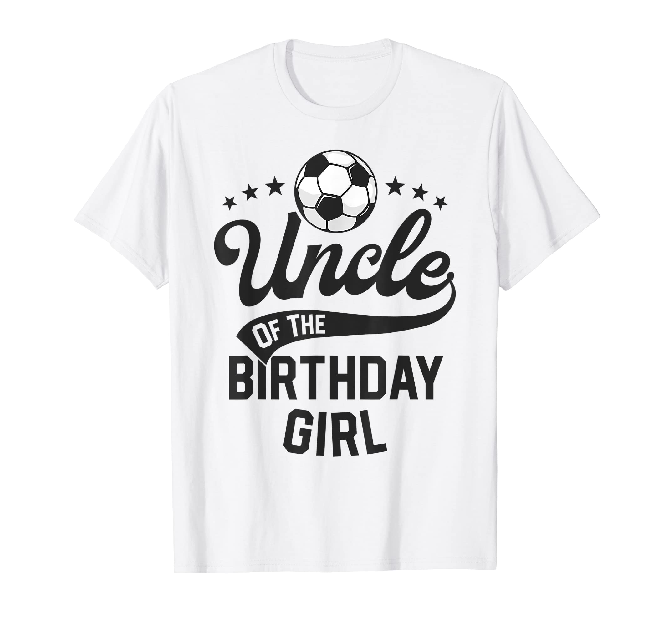 Uncle Birthday Soccer Themed Party T-Shirt - Trendy Graphic Men Women - T-Shirt, Sweatshirt, Hoodie
