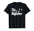 Dogfather Dad Dog Lover T-Shirt - Casual Everyday Wear for Adults - T-Shirt, Sweatshirt, Hoodie