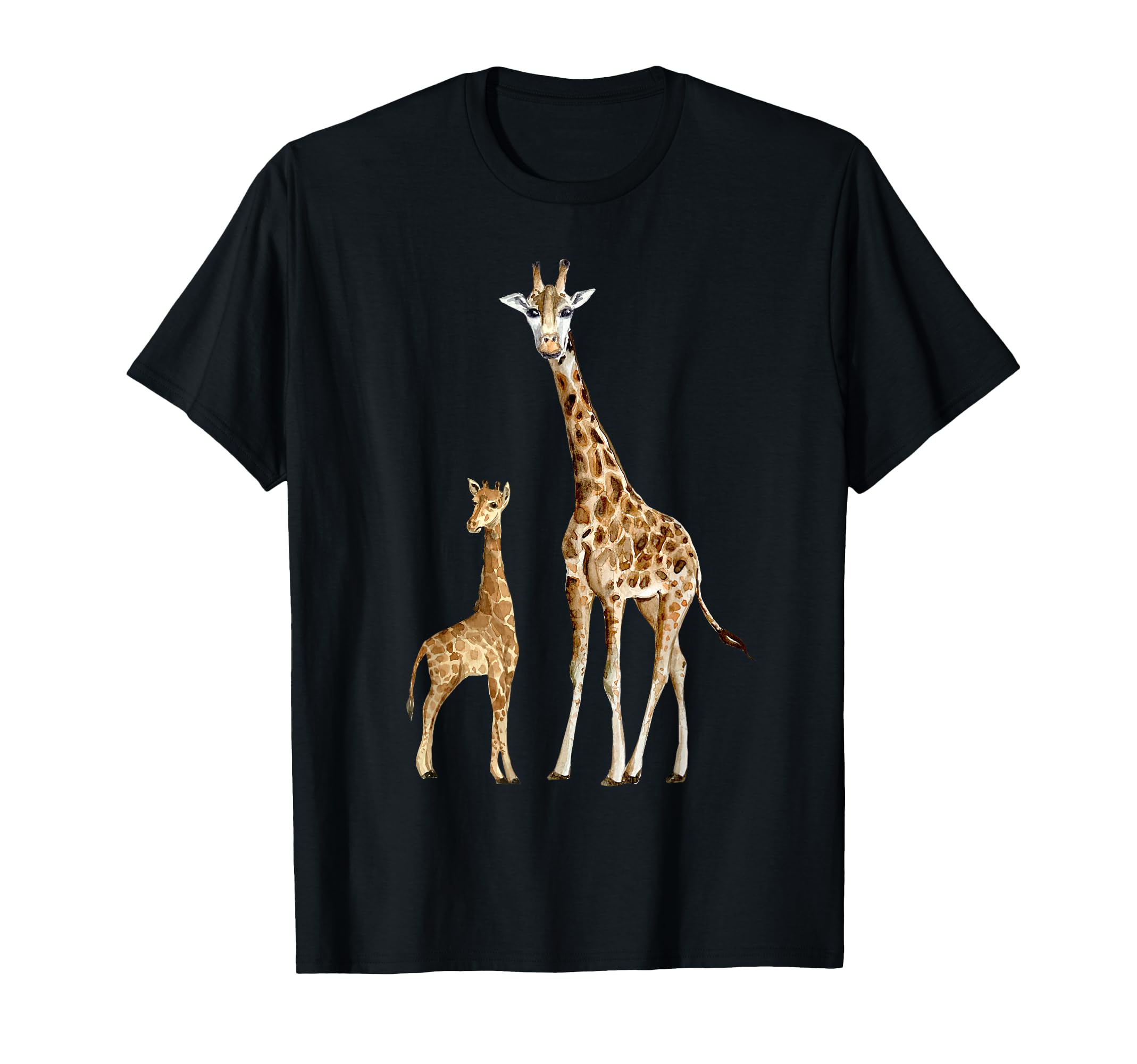 Mama Giraffe Wildlife T-Shirt - Novelty Apparel Men Women - T-Shirt, Sweatshirt, Hoodie