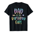 Dad Birthday Tie Dye Colorful Bday T-Shirt - Trendy Graphic Men Women - T-Shirt, Sweatshirt, Hoodie