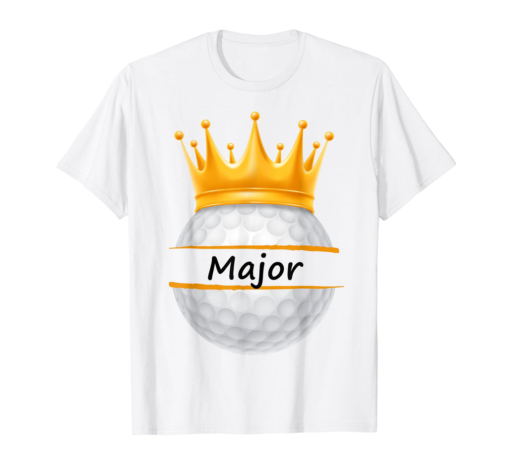 Novelty Golf Personalized Name Major T-Shirt - Trendy Graphic for Adults - T-Shirt, Sweatshirt, Hoodie