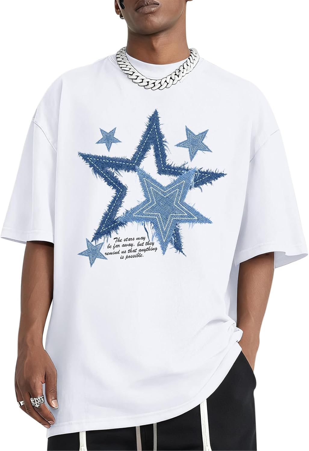 Men Star Graphic Y2k Oversized Streetwear Vintage - Adult & Kids T-Shirts, Sweatshirts & Hoodies apparel design preview 1
