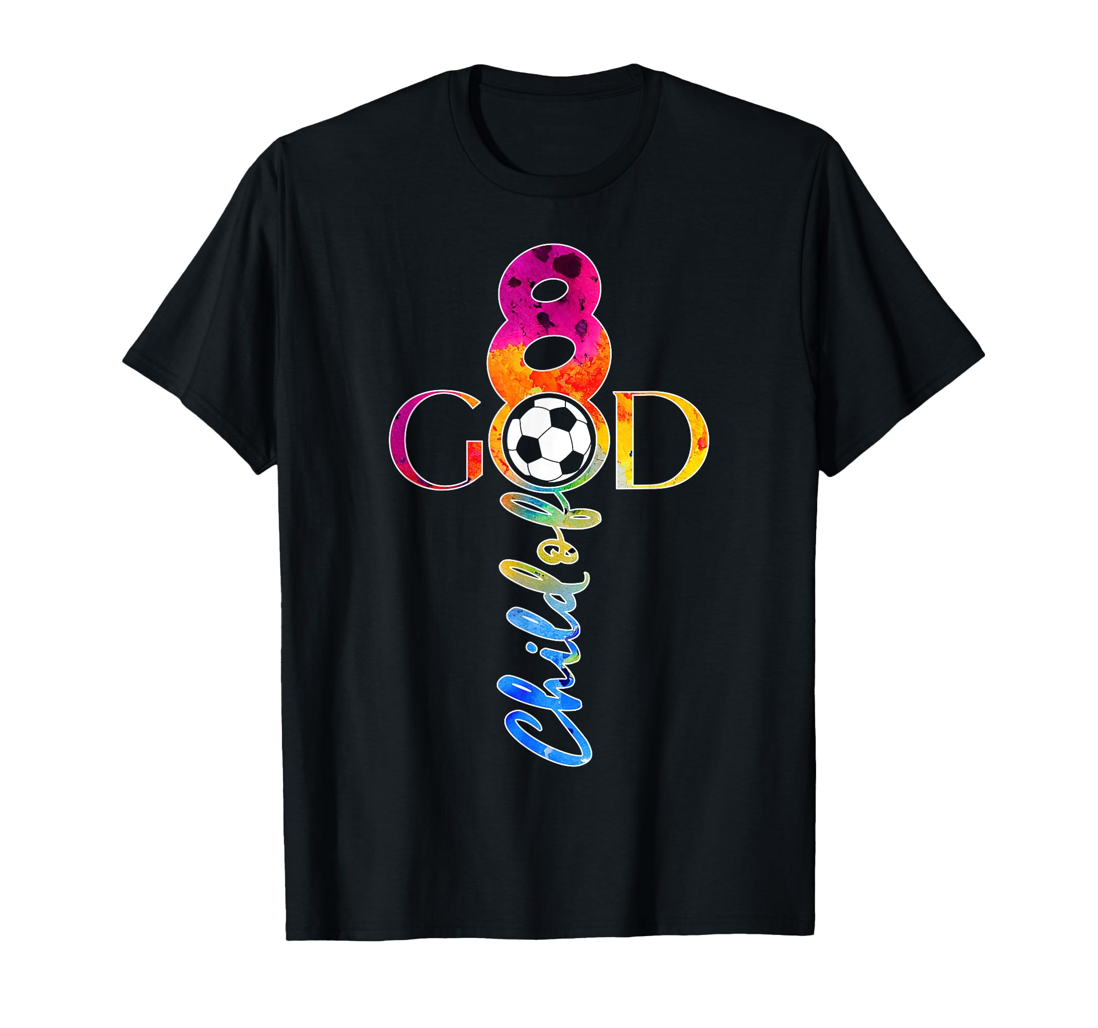 Jesus 8 Years Child God Soccer 8Th T-Shirt - Novelty Apparel Unisex - T-Shirt, Sweatshirt, Hoodie