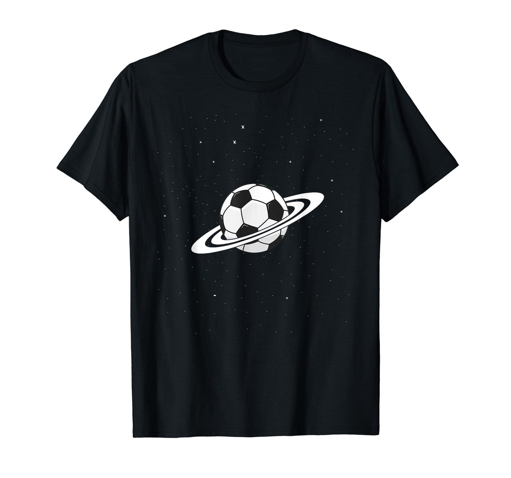 Football Lovers Soccer Player Space T-Shirt - Aesthetic Graphic for Adults - T-Shirt, Sweatshirt, Hoodie