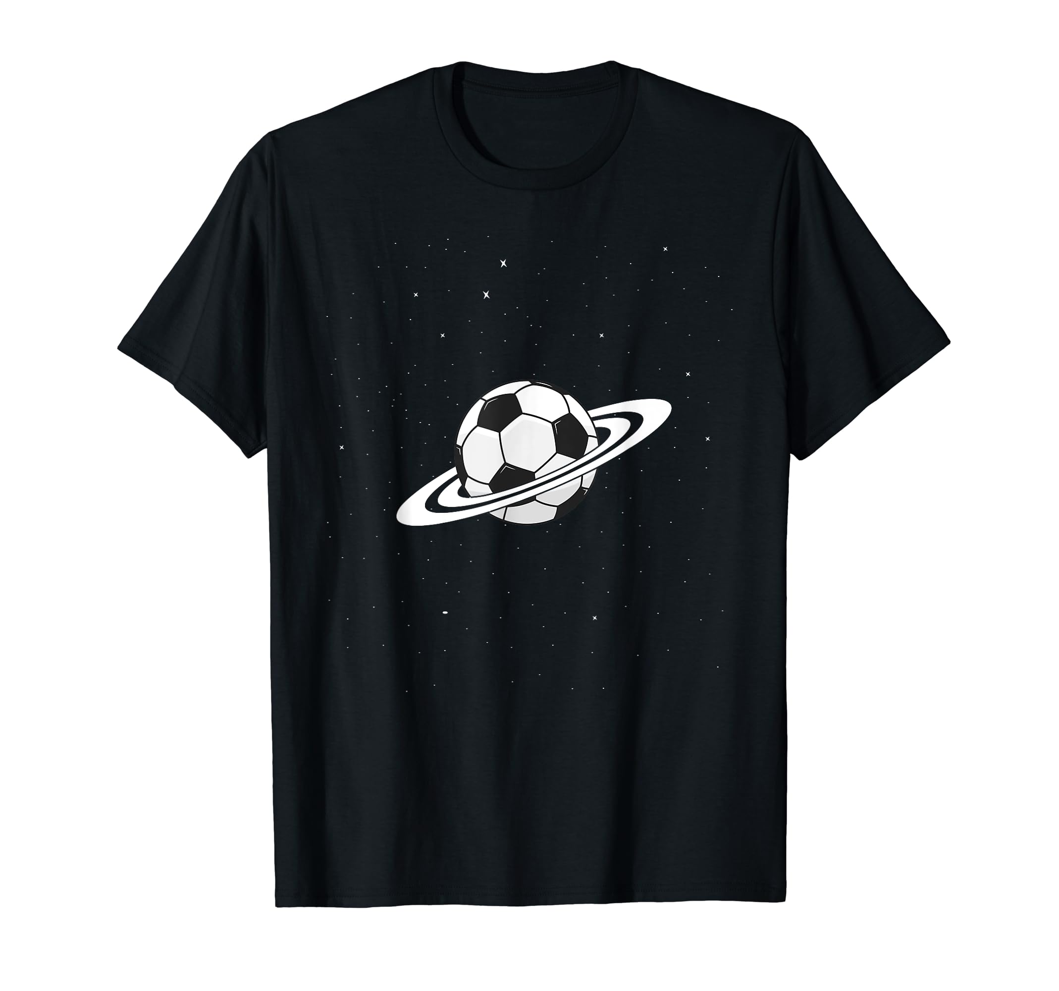 Football Lovers Soccer Player Space T-Shirt - Aesthetic Graphic for Adults - T-Shirt, Sweatshirt, Hoodie