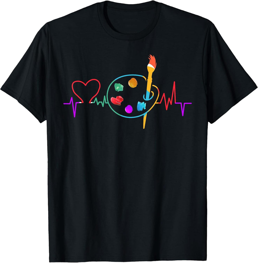 Funny Paint Palette Brush Artist Painter Gift Kids - Adult & Kids T-Shirts, Sweatshirts & Hoodies apparel design preview 1
