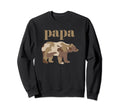 Camo Papa Bear Matching Family Bear Sweatshirt - Fun Novelty Design Unisex - T-Shirt, Sweatshirt, Hoodie